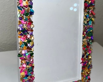 Colorful Stone mix Picture Frame