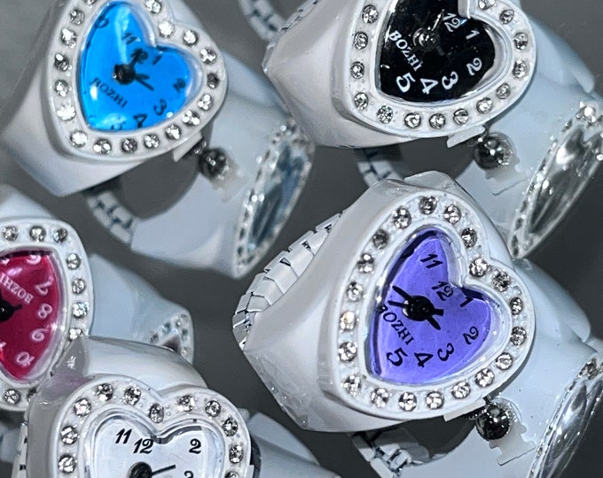 Diamond Heart Ring watches
