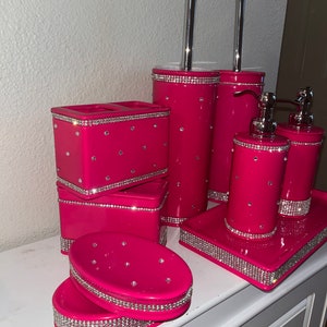 Pink Bathroom - Etsy