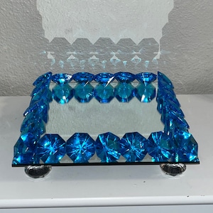 Crystal vanity/display Trays