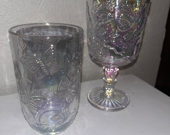 Irredescent butterfly Glasses