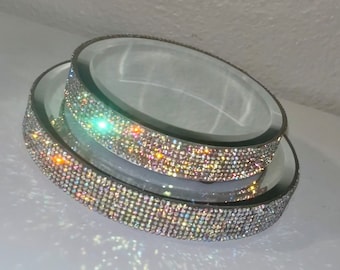 Mini display Mirror Trays