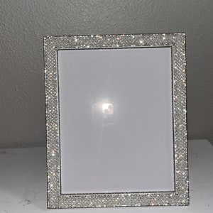Overloaded w/ Diamonds and pearls picture frame