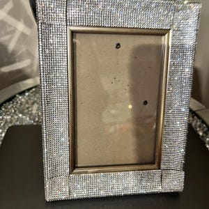 Diamond Covered Picture Frame - Etsy