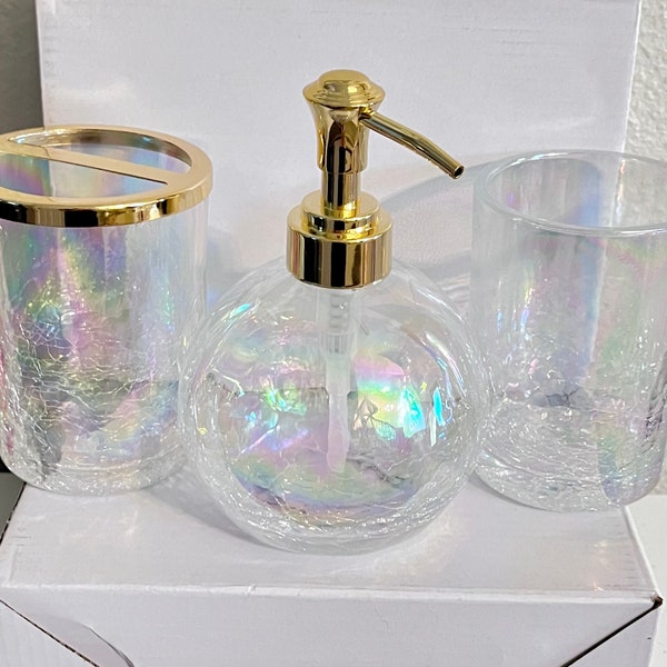Gold Bathroom Accessories Etsy