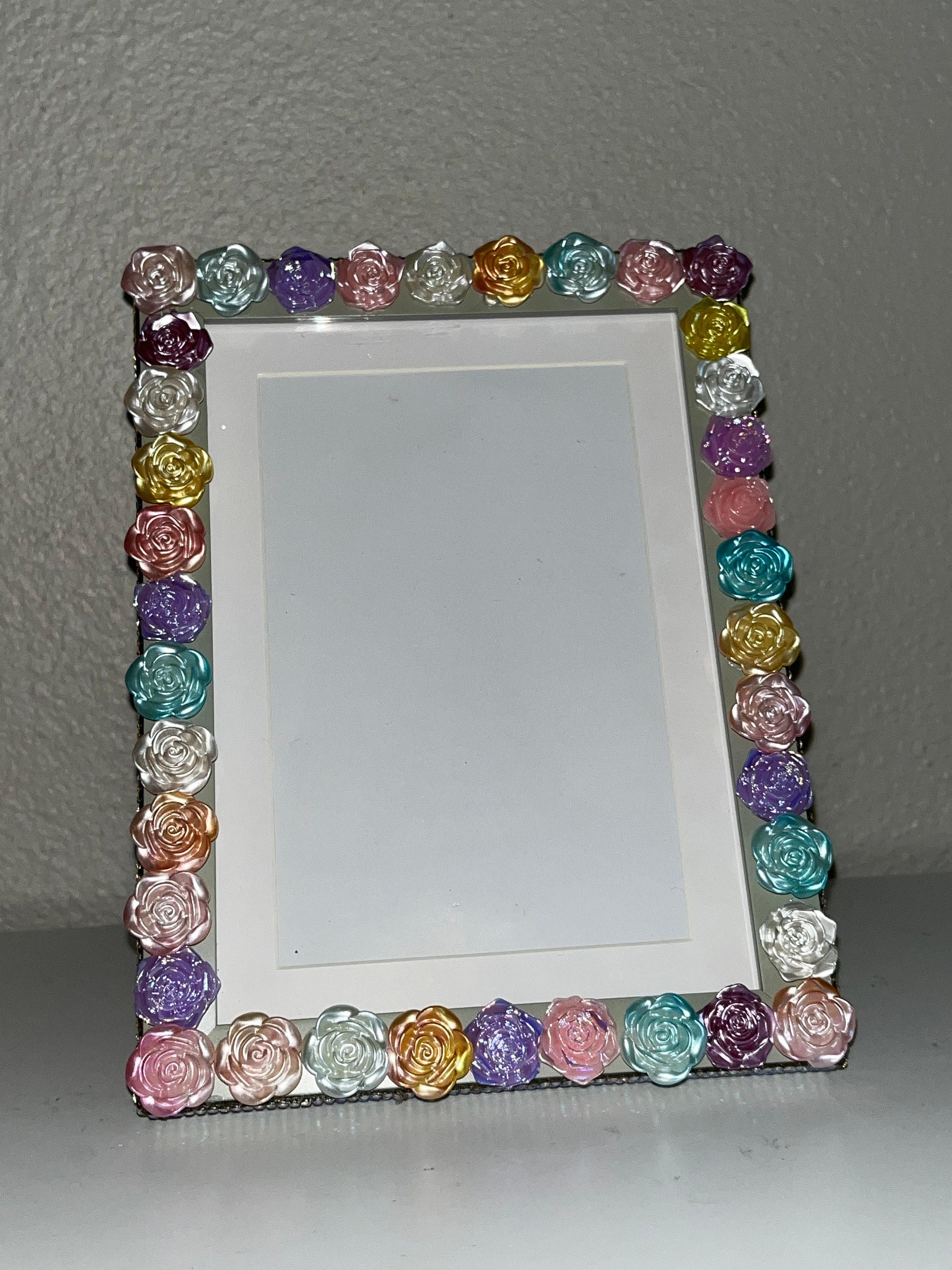 Rose Bling Frame - Etsy