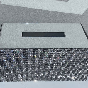 Mirrror/diamond Rectangle tissue cover
