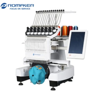 Promaker IDEA X-1501-B Single Head 15 Multi Needle Computerized Embroidery Machine, Free Accessories & Stand