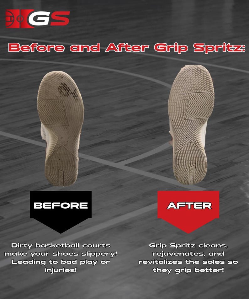 Grip Spritz Year Round Bundle | Basketball Shoe Grip Spray | 2 Bottles ...