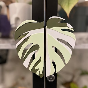 Monstera Handle for Ikea Cabinet Greenhouse