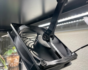 Support magnétique pour ventilateur (120 mm) pour serre Ikea