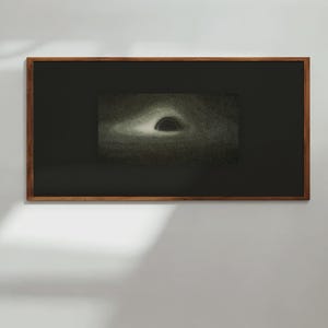Buco nero, 1979, stampa astronomica, arte murale spaziale, vintage.