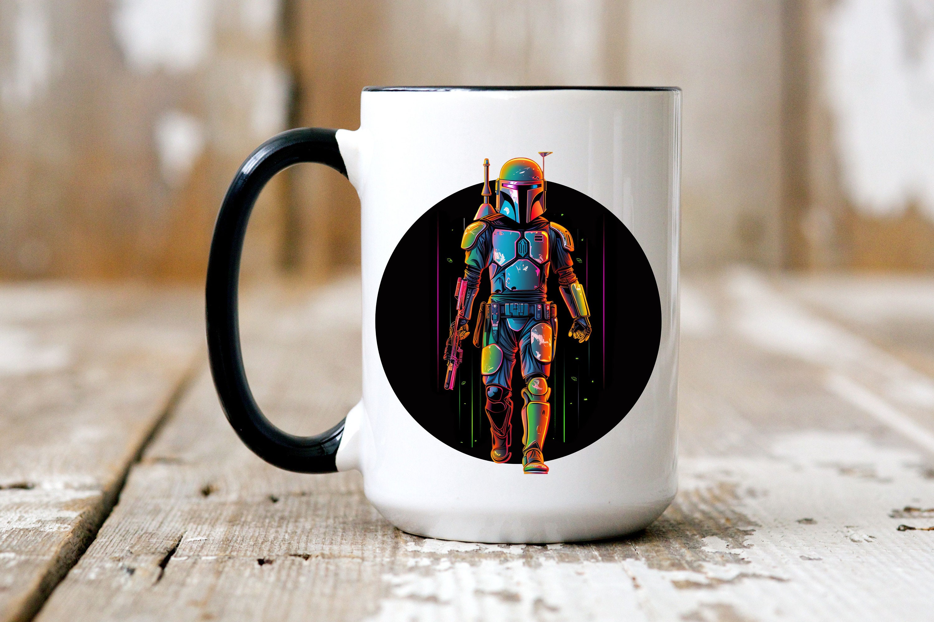 Star Wars: The Book of Boba Fett Mug – Magical Travels by Amy