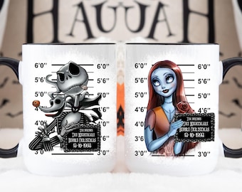 His & Hers Jack and Sally 15oz Mug