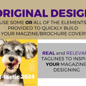Pet / Animal indesign magazine/brochure/flyer templates!