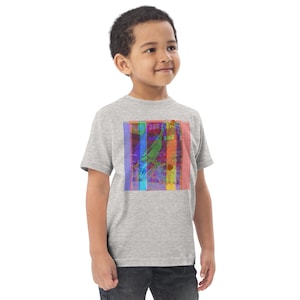 Toddler Kids Tee - Aaron Gordon Abstract Nuggets Dener Dunk Toddler jersey t-shirt
