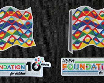 Nations League sleeve patch badge set heat transfer