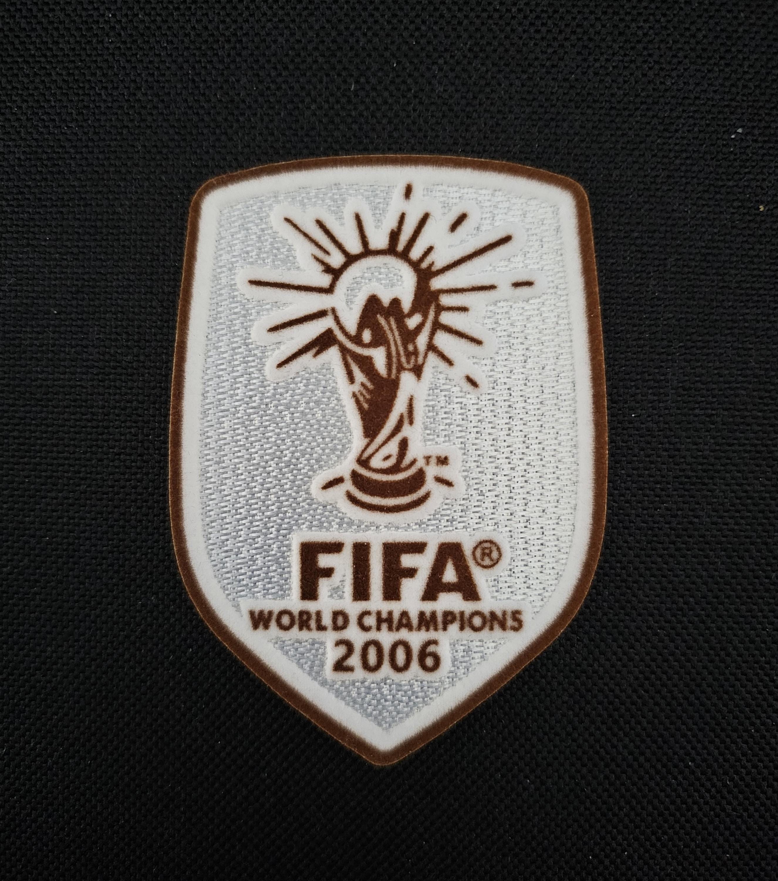 World Cup Champions 2006 2010 2014 2018 2022 Patch Badge Football