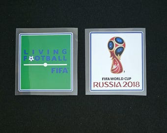 World Cup Russia 2018 Sleeve Patch Badge National Teams Football Heat Transfer