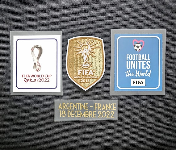 World Cup Final Qatar 2022 France Sleeve Chest and Match