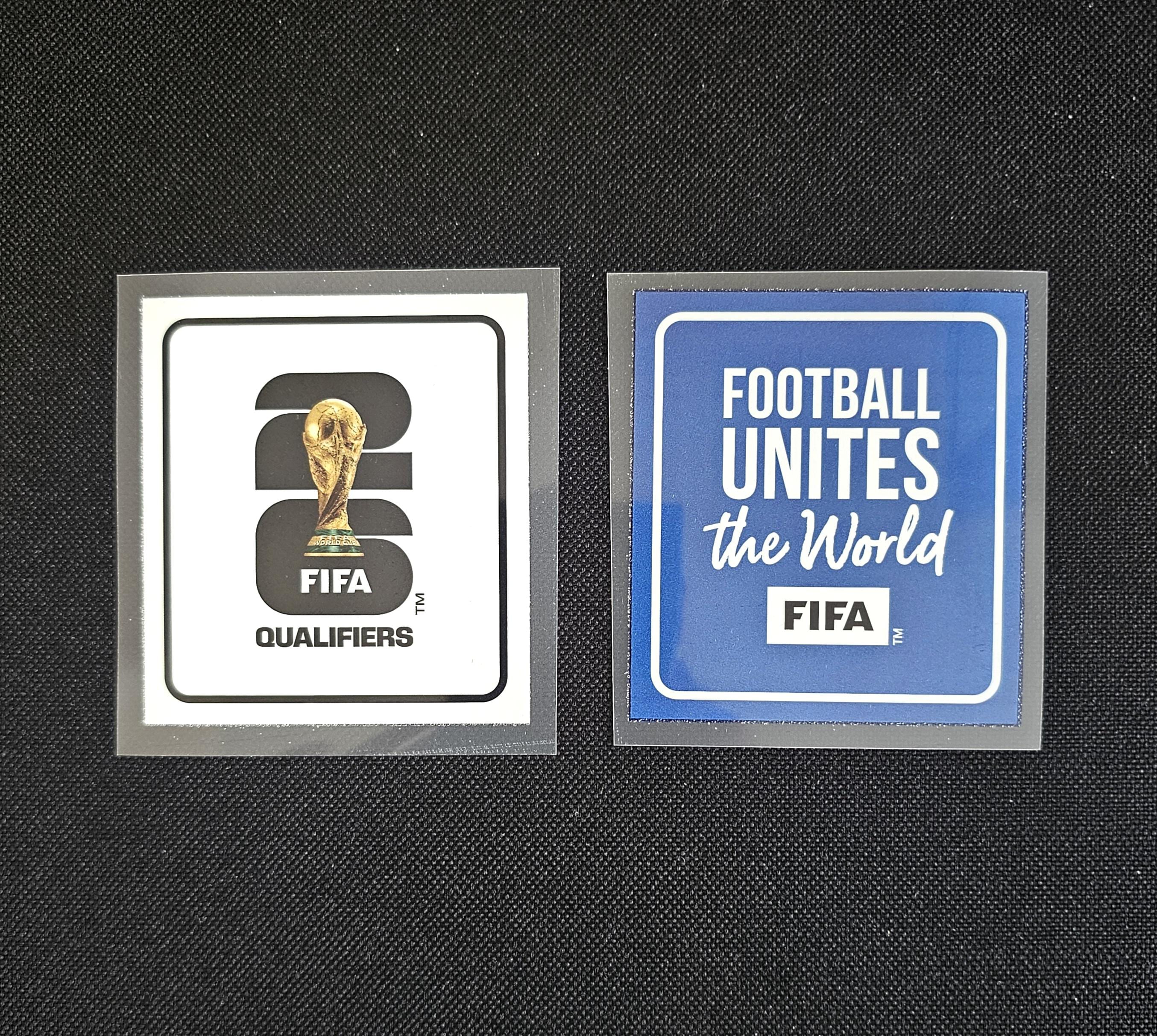 2026年ワールドカップ予選 スリーブパッチバッジ ナショナルチーム サッカー 熱転写