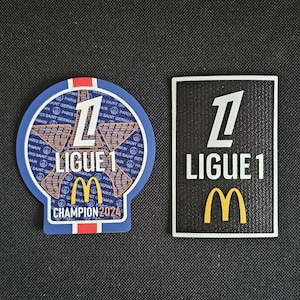 Patchs PSG Ligue 1 2024/2025 Officiels Neufs Sans Emballage