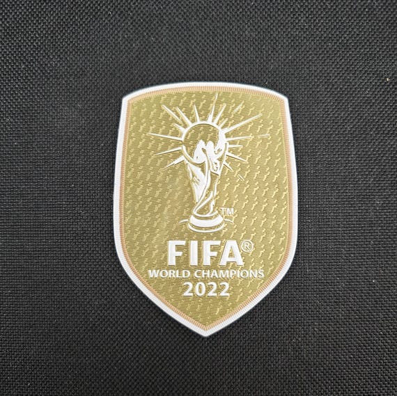 World Cup Champions 2006 2010 2014 2018 2022 Patch Badge Football
