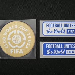 Stemma da calcio per la Coppa del Mondo per Club USA 2025, trasferimento termico sulla manica