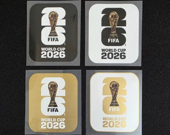 2026 WM Ärmelaufnäher Nationalteams Fußball Bügelbild Patch