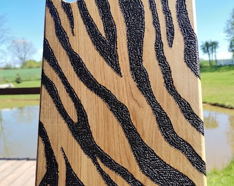 Oak Cutting Board – Rustic Kitchen Serving Board. SOLD