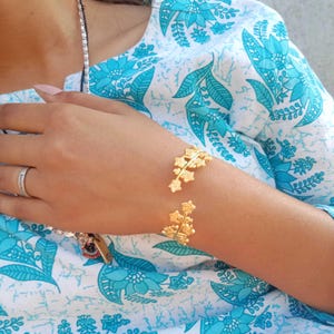 Gold Leaf Bangle,Gold Bracelet Adjustable Bracelets,Cuff Open Carved Bracelets,Comfort Fit Wedding Cuff,goddess jewellery,Wrap perfect gift