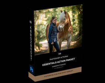 Essentials Photoshop Actions Pack for Horse Photographers | Horse Portrait Editing Pack | Photoshop Workflow Actions