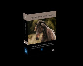 Lightroom Brush Pack (Local Adjustments) for Horse Photographers | Edit faster without destroying your entire photo