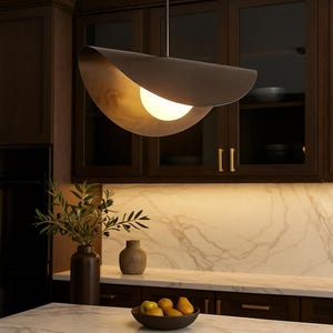 Lámpara de techo curva lineal Stilnovo personalizada, moderna de mediados de siglo, de latón, de diseño italiano, ideal como regalo para decoración del hogar.