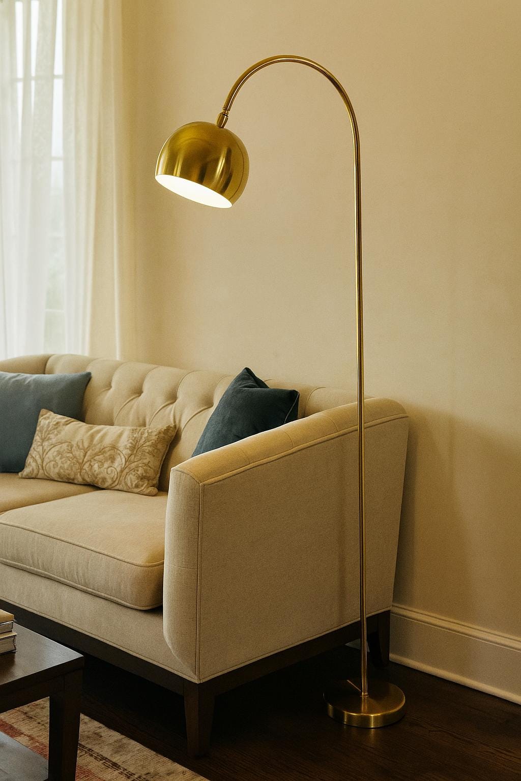 Arc floor lamp - Etsy 日本