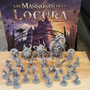Miniaturas Mansiones de la locura, recuerdos reprimidos, pesadillas recurrentes, mansiones of madness, manoir,Recurring Nightmares