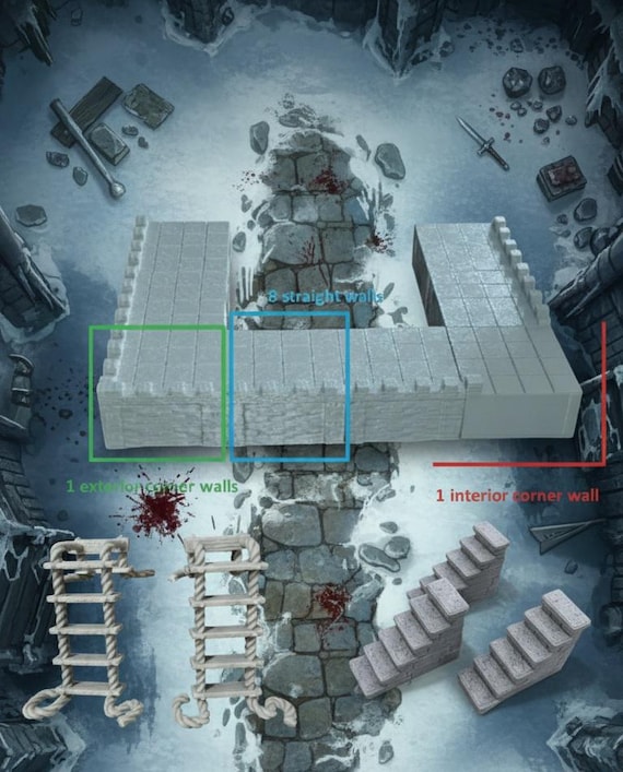 Set Design for Zombicide White Death (another Version) - Etsy