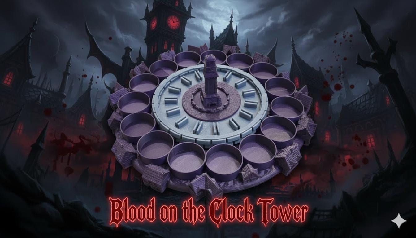 Blood On The Clocktower Gioco Da Tavolo The Pandemonium Institute Edizione 2024