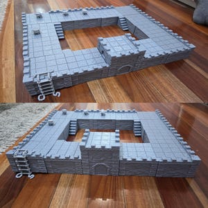 Stage design for Zombicide White Death