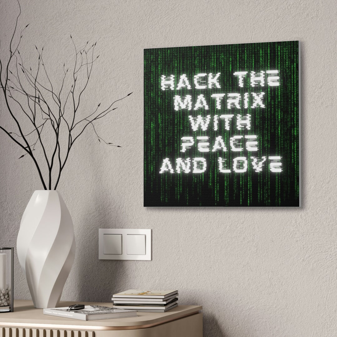 Matrix Wall Art Installation at Anthony Hubbard blog