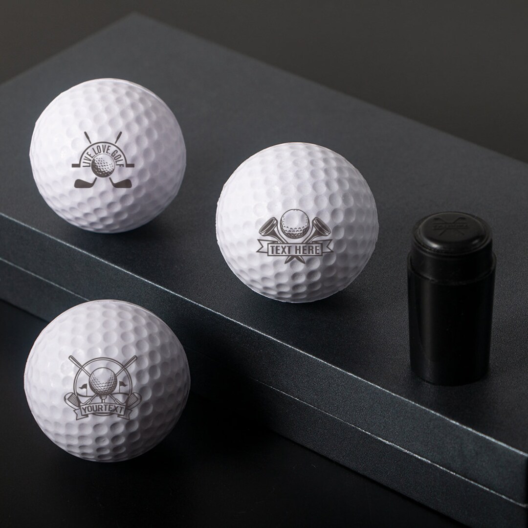 Golf Ball Stamper Custom Golf Ball Stamp Gift for Golfer Etsy