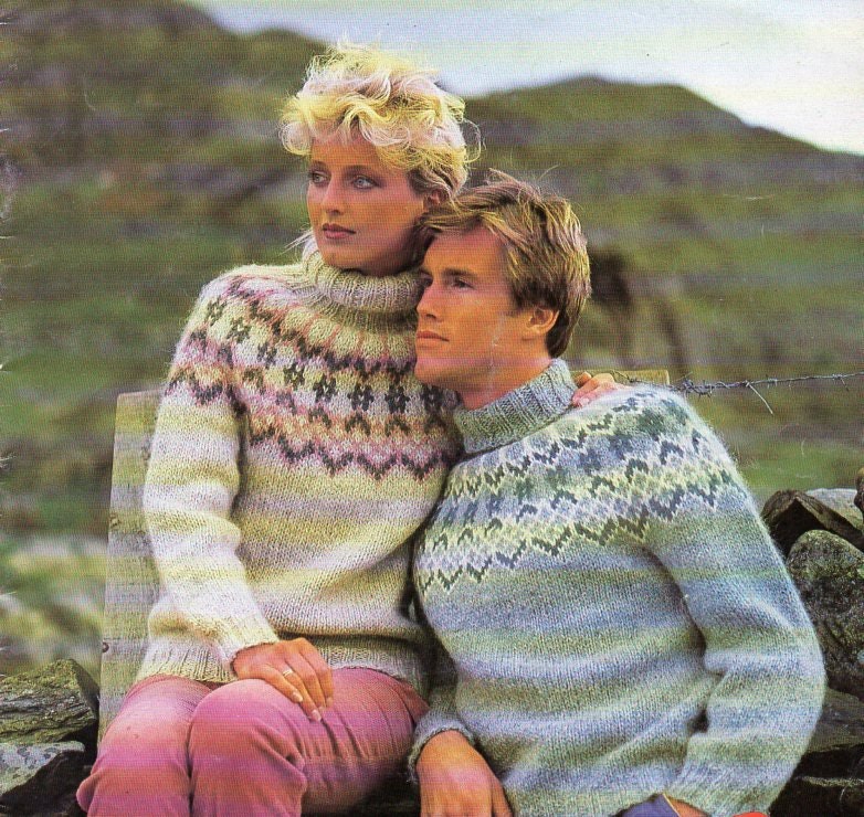 Janus Norway / Pull Norvégen / Nordque / trcoté / trcot / lane / vntage / rétro / Talle S