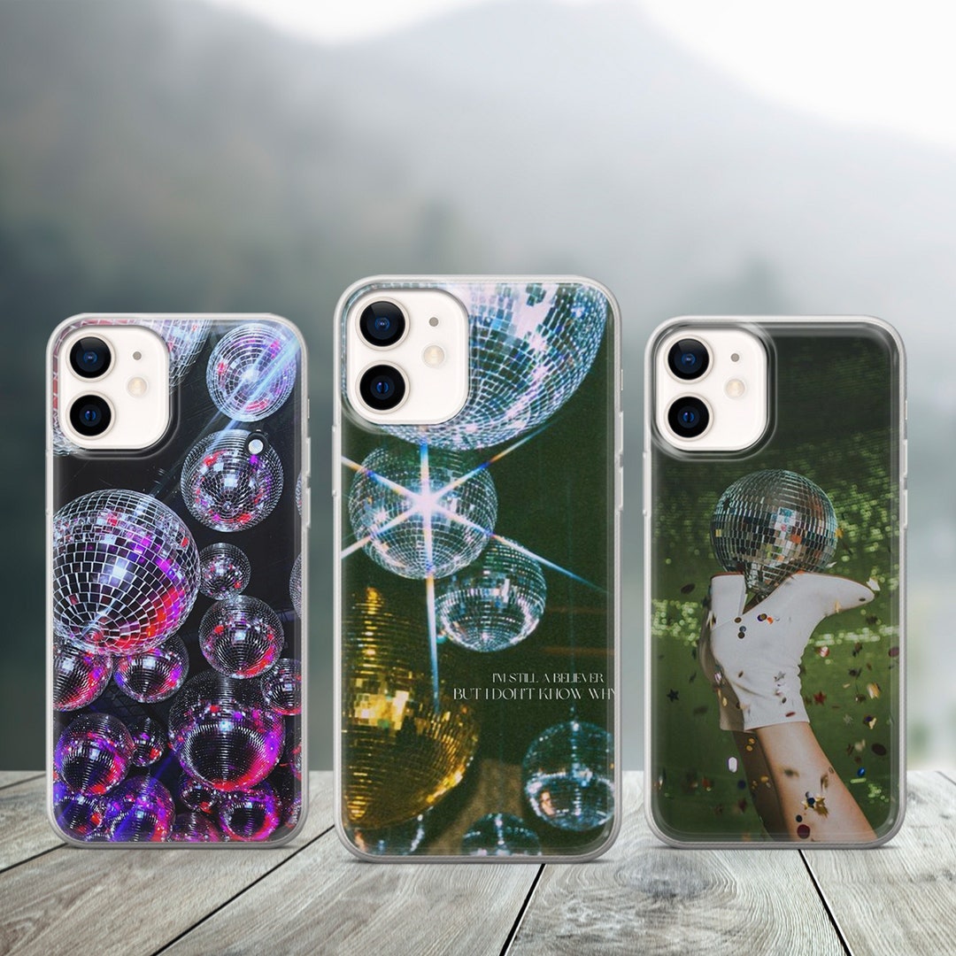 Seventies Disco Ball Phone Case 70's Art Cover Fit for iPhone 14 Pro