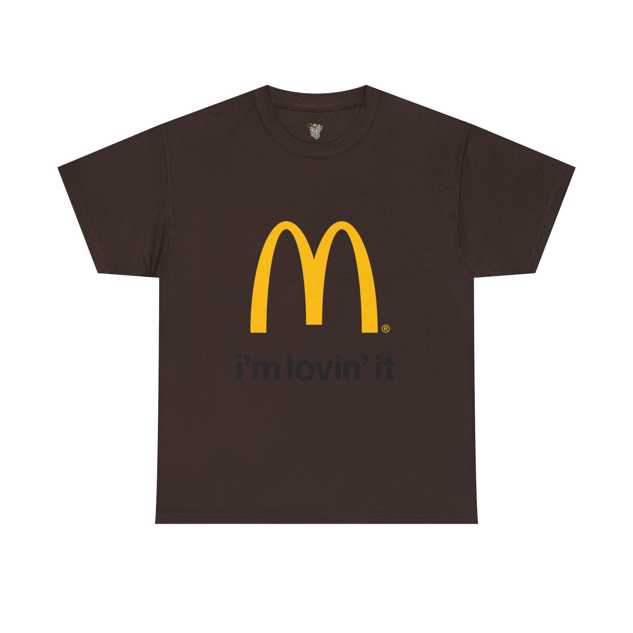 Mcdonald's T-shirt I'm Lovin It - Unisex Heavy Cotton Tee - Etsy