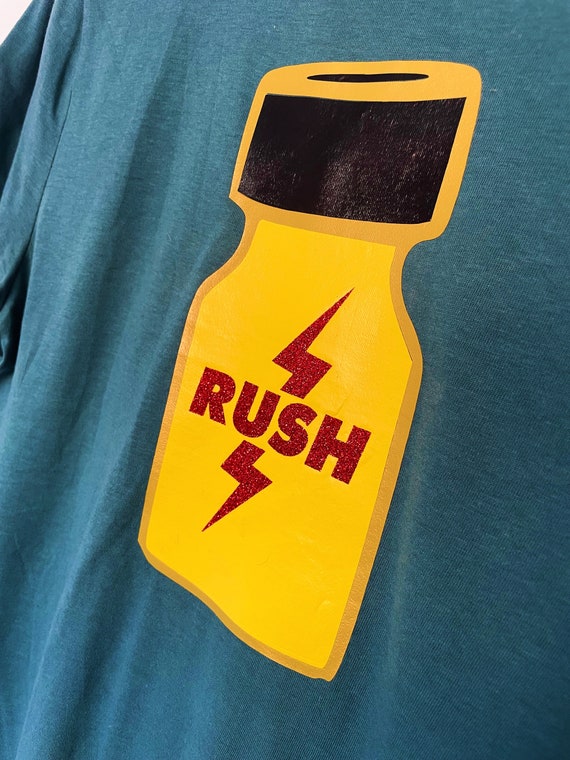 Rush poppers t clearance shirt