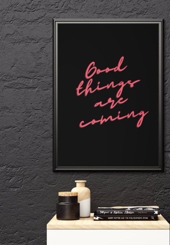 Good Things Are Coming Wallpaper - Etsy Good Things Are Coming Wallpaper - Etsy