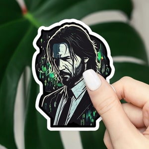 John Wick Dangerous Sticker