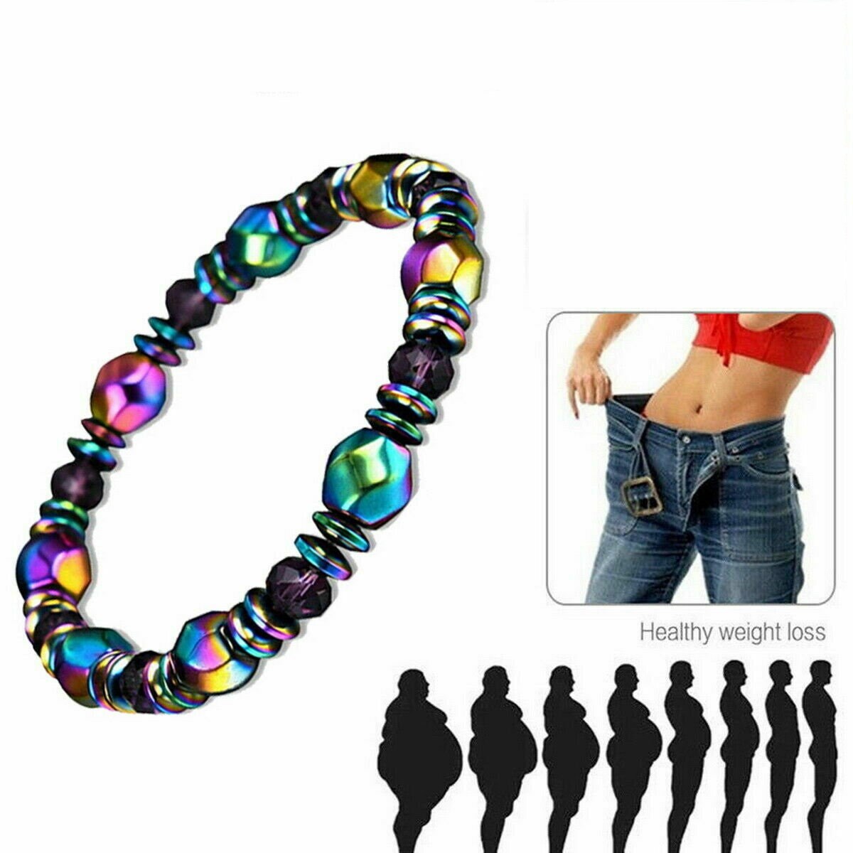 Bio Healing Therapy Bracelet Arthritis Hematite Etsy UK