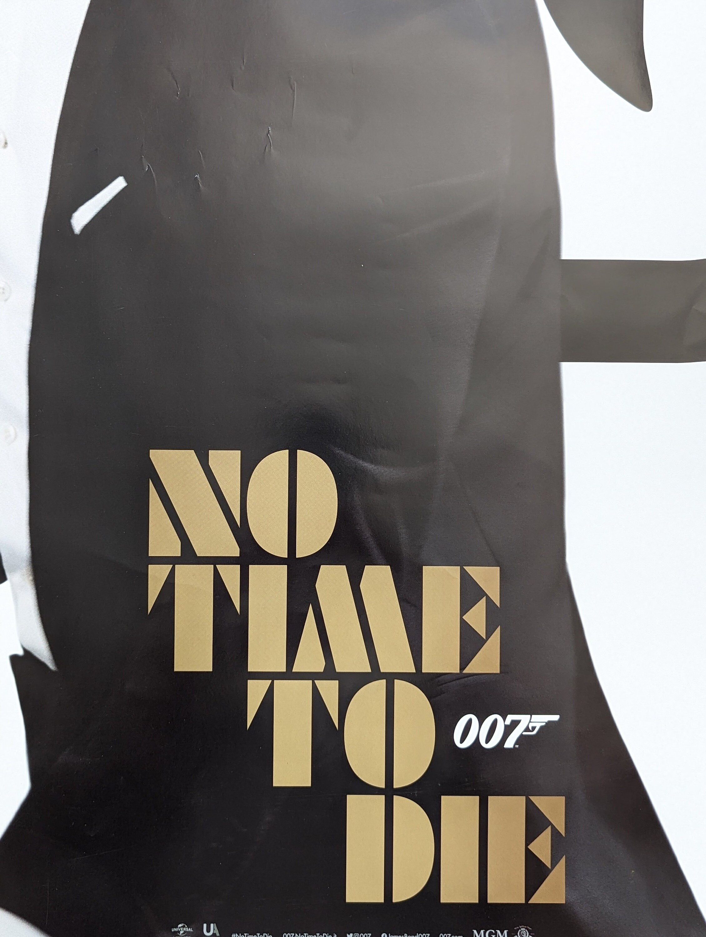 James Bond 007 Original Movie Poster Cinema Decor Authentic Film Wall ...