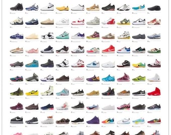 Nike Timeline, Original Museum Exhibition Poster - Etsy